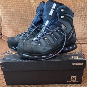 Salomon Women’s Blue Hiking Boots